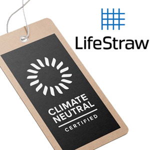 LifeStraw, una empresa con el certificado "Climate Neutral"