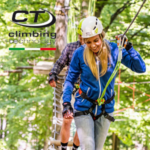 Diversión con seguridad en los Parques de Aventura, gracias al material de Climbing Technology