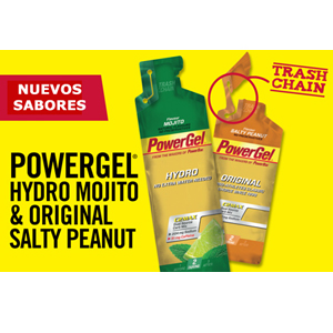 PowerBar presenta sus nuevos sabores: HydroGel de Mojito (con cafeína) y PowerGel de Cacahuete salado