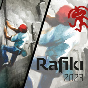 Catálogo RAFIKI de ropa para escalada primavera/verano
